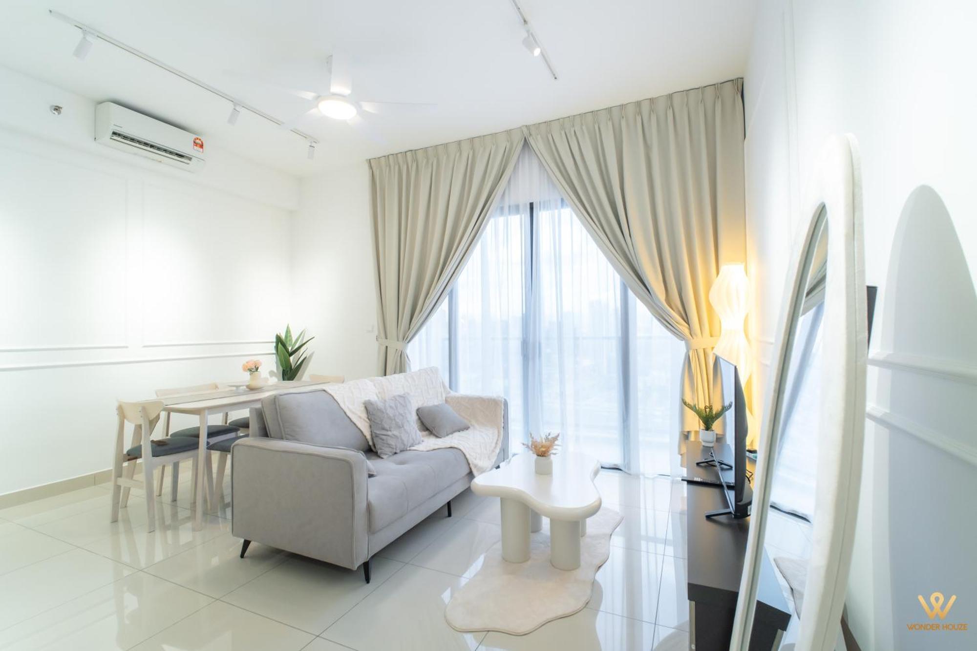 Pangsapuri Spacious 3br Retreat For 7pax At Kl Near Mrt Chan Sow Lin & Trx