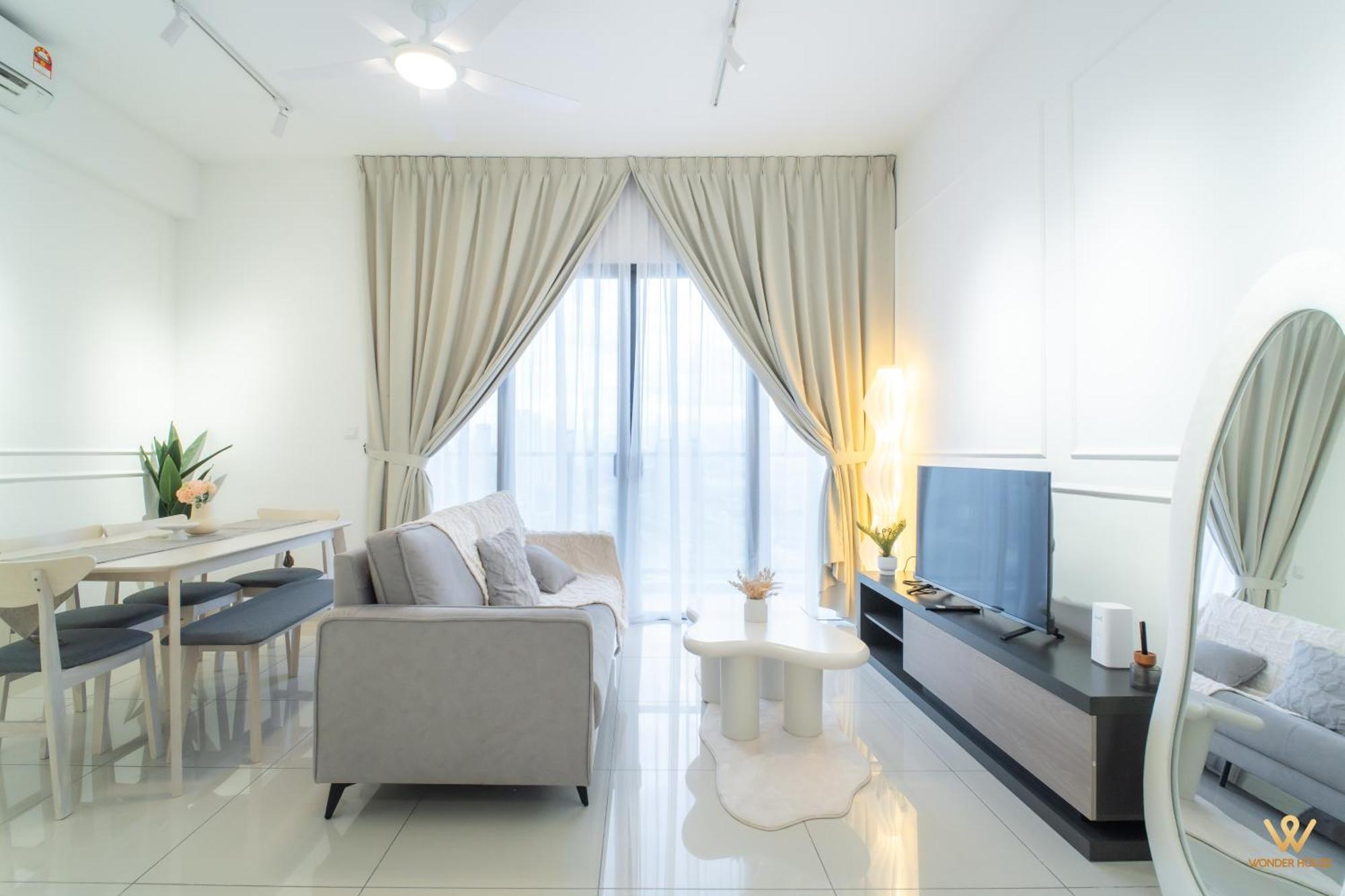 Spacious 3br Retreat For 7pax At Kl Near Mrt Chan Sow Lin & Trx Kuala Lumpur