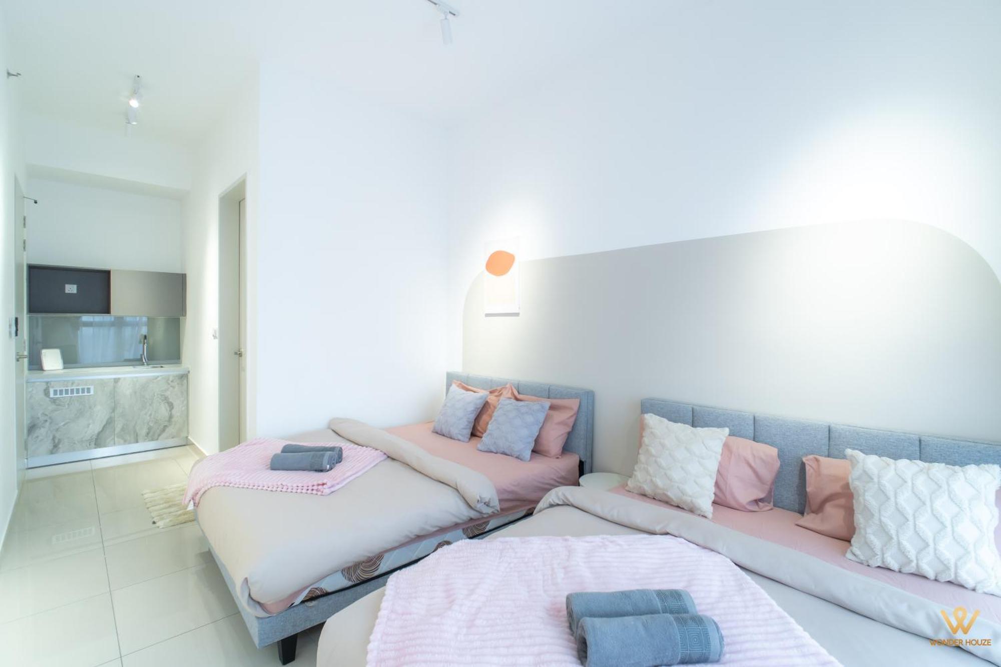 Spacious 3br Retreat For 7pax At Kl Near Mrt Chan Sow Lin & Trx Pangsapuri *